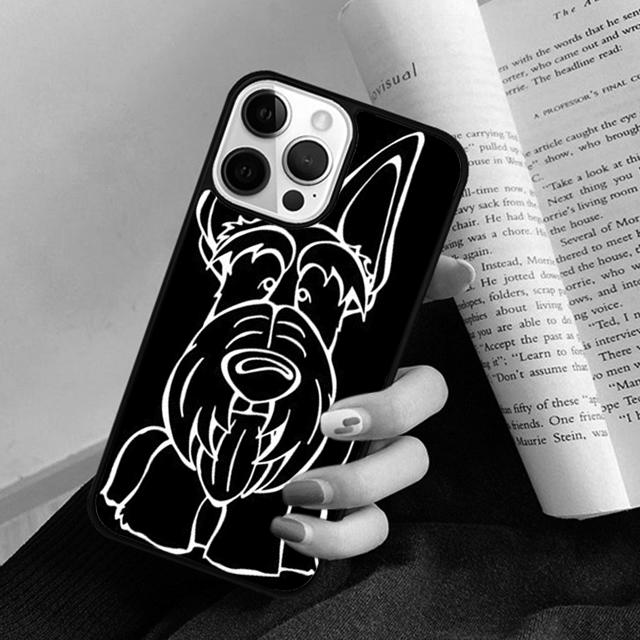 Black Scottish Terrier Dog Puppy Phone Case Cover For IPhone 18 17 Air 16 15 14 Plus for Apple 16 11 12 13 Pro Max