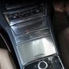 Stainless Steel Center Console Storage Box Panel Decoration Cover Trim For Mercedes Benz E Class Coupe W207 2014-2016