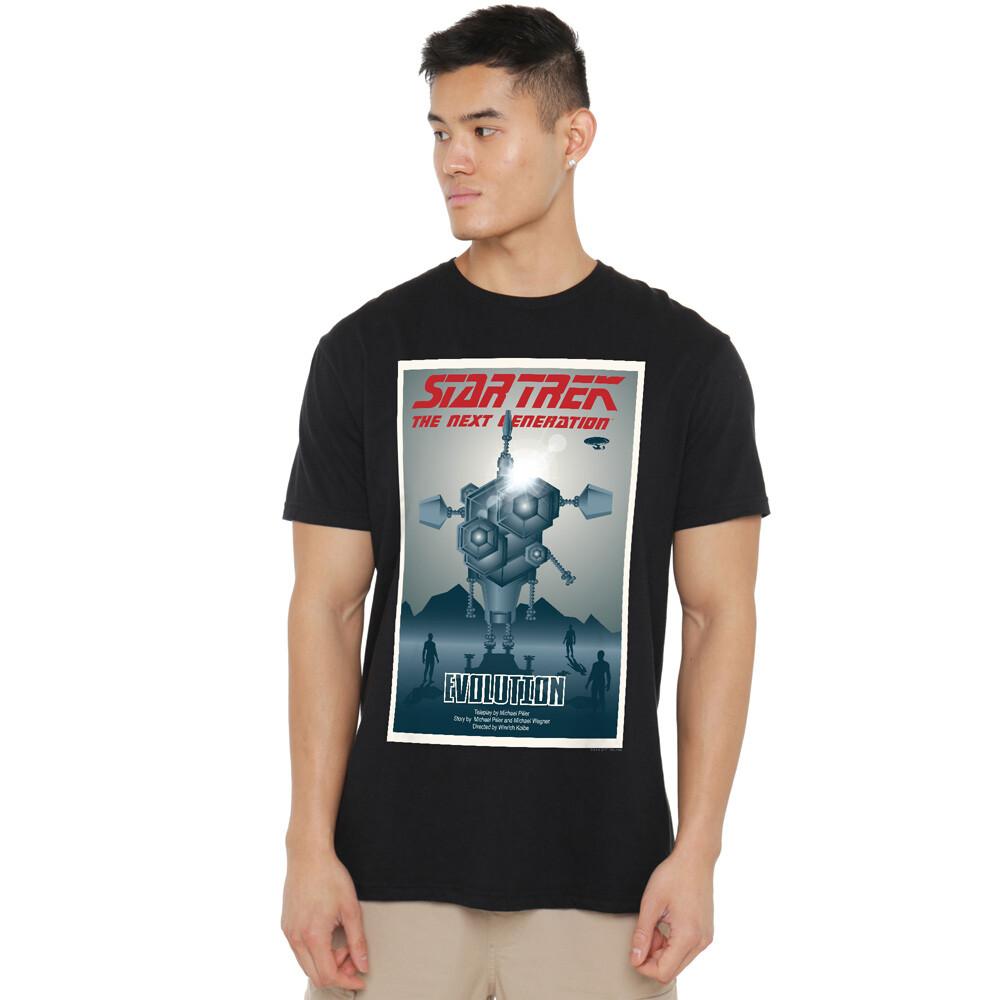 Star Trek TNG Season 3 Episode 1 T-Shirt S-2XL, Black Unisex T-Shirt XXXXL