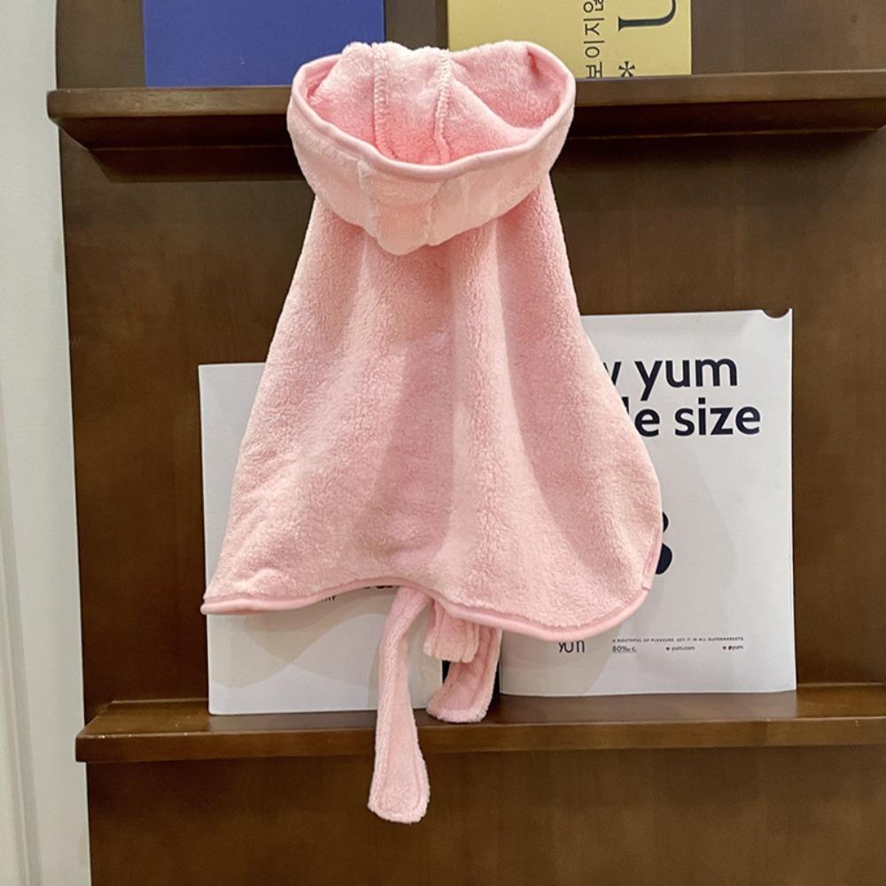Super Absorbent Pet Bathrobes Quick Drying Pet Wash Towels Dog Bath Robe  Pet Bathing