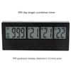 Upgraded Digital Countdown Days Timer Upgraded Big 999 Days Count Down Clock for Vacation Retirement Wedding Holiday