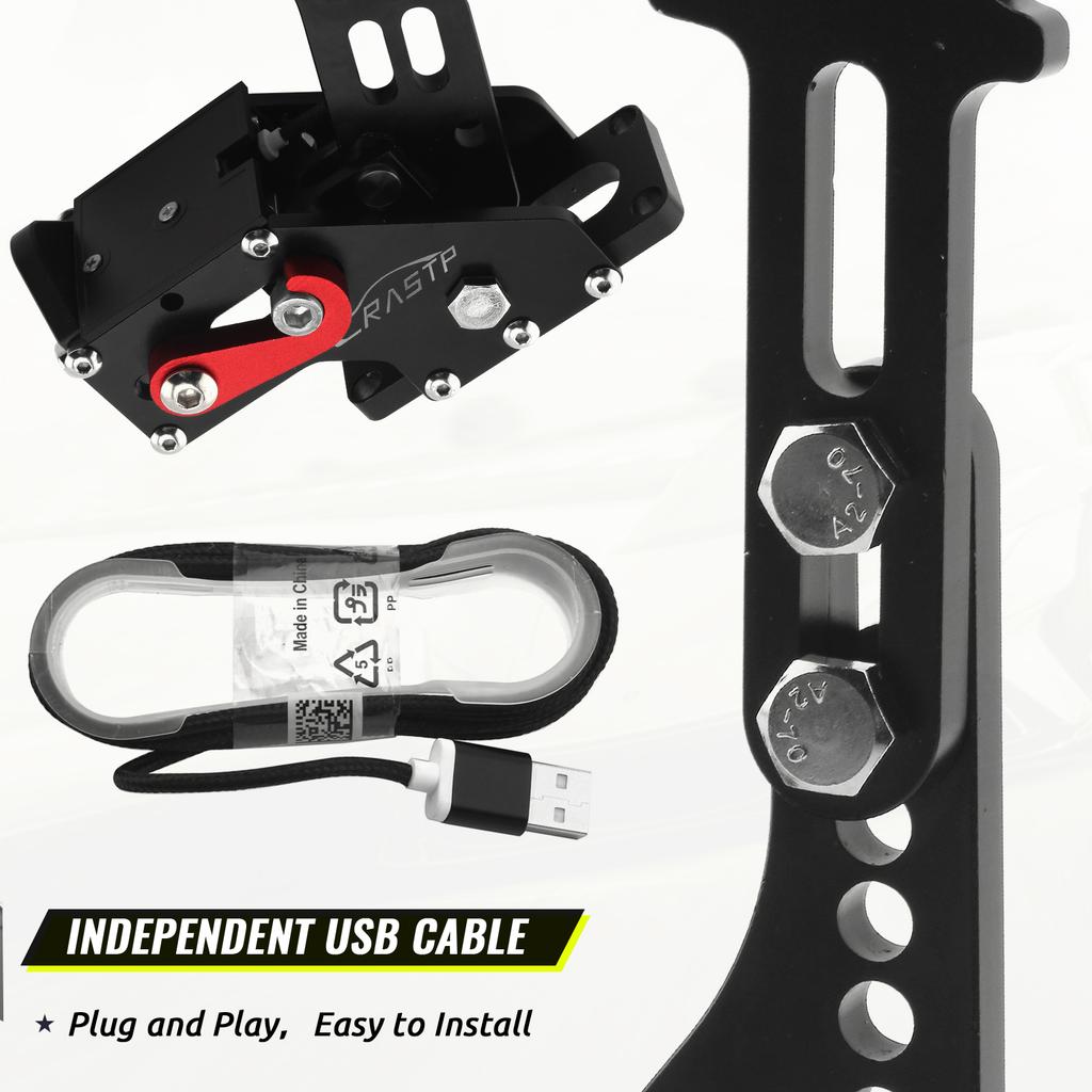 Hand Brake For Logitech G29/g27/g25/T300/T500 PC Racing Game 16bit Hall Sensor USB SIM Handbrake