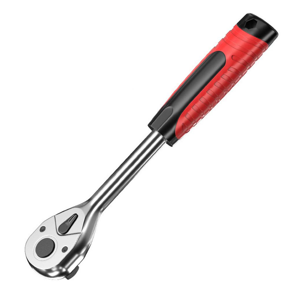 Extendable Spanner Ratchet Wrench Automatic Rapid Release Handle For Vehicle Repair Automotive Maintenance 1/4 1/2 3/8