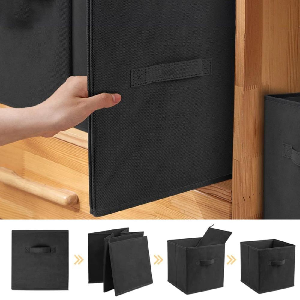 Foldable Fabric Storage Cubes Drawer For Closet And Toys Storage Home Supplies Clothing Underwear Storage box