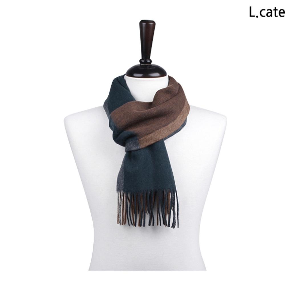 

Elkate Women s Muffler LDRM001 Women s Wool Soft Check Daily Scarf