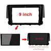For Honda Civic 2016~21 Car Radio Stereo Fascia Frame Panel Trim Bezel Harness