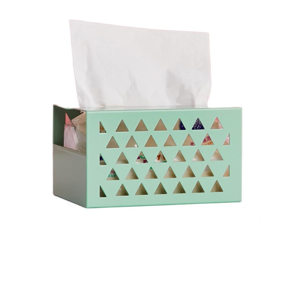 

Кухонный органайзер Коробка для хранения бумажных полотенец Многоцелевой диспенсер для салфеток Бытовой S зелёный