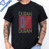 Newly Launched Duran Duran Band Summer Trendy Shortsleeved Tshirt Suitable for Both Unisex and Unisex Large Size