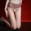 512 Pin Mesh Waist Patchwork Leg Slim Pantyhose Women Sexy Ultra Thin Transparent Underwear 1D Oil Shiny Pole Dance Clubwear