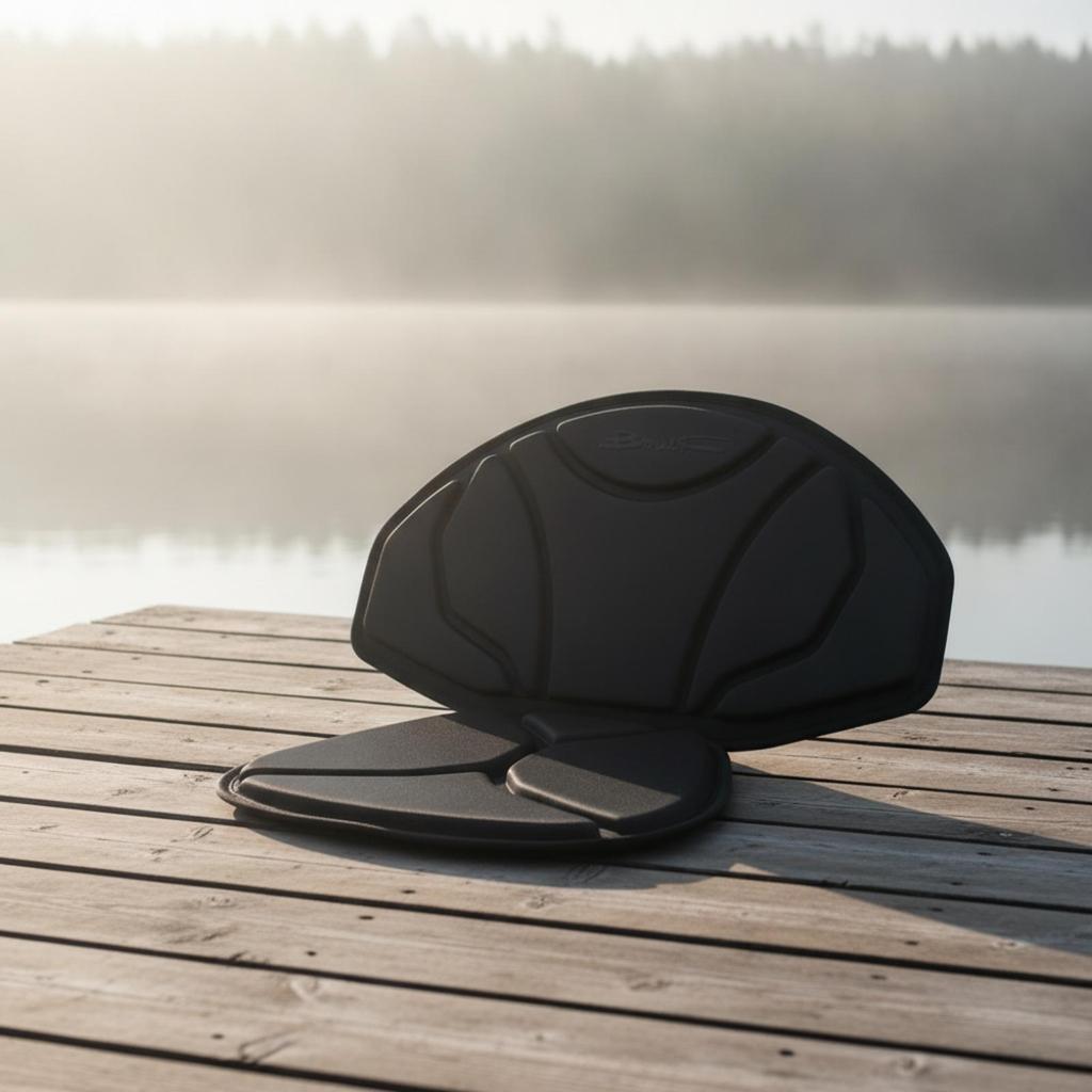 EVA Kayak Seat Cushion Supportive with Backrest Long-Lasting