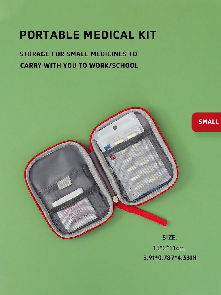 1PC Home portable medicine box, travel large-capacity medical bag, three-piece set, multi-functional medicine storage bag