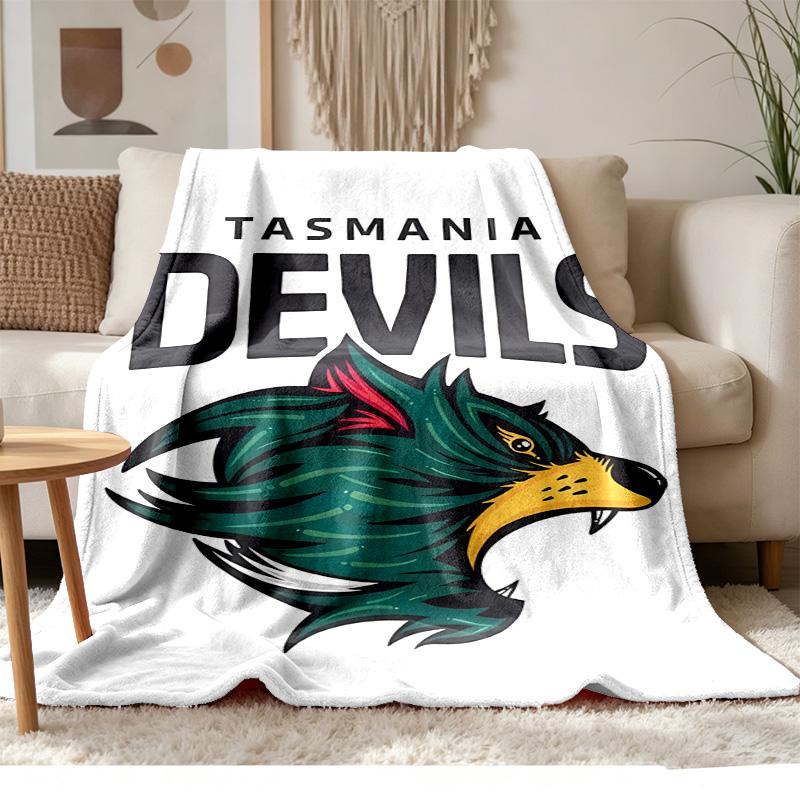 Tasmania Devils Soft and comfortable flannel Suitable for sofas living rooms outdoor camping travel and also makes a great anniversary gif
