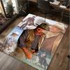 John Wayne Print Rug - Computer Chair Area Rug home decoration Carpet For Living Room Bedroom Flooring Mat