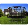 Profiled Garden Trampoline 12Ft/374Cm With Internal Net Neo-Sport