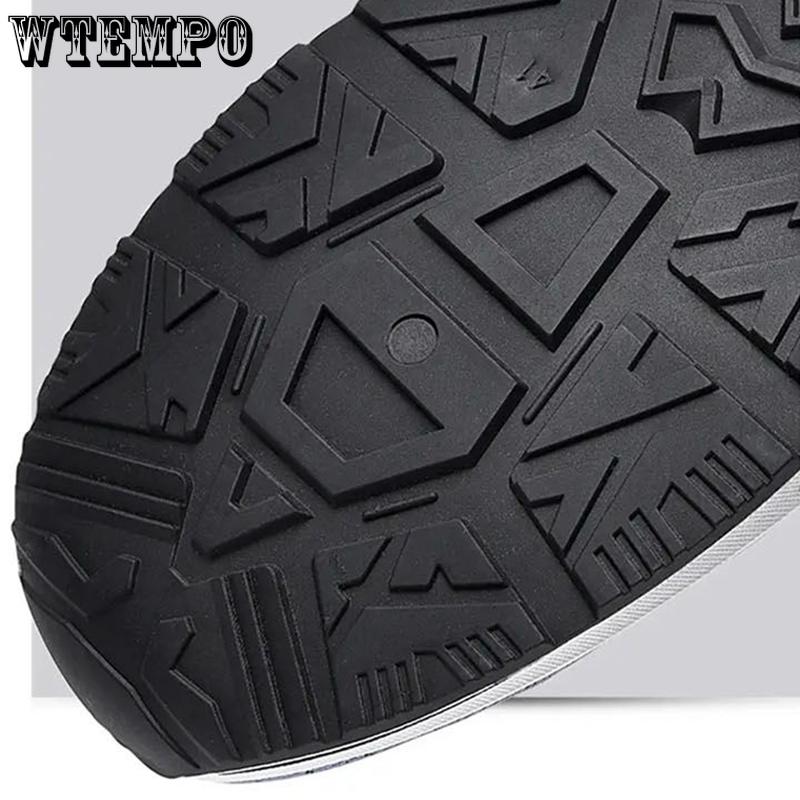 WTEMPO Pánské letní tenisky prodyšné venkovní síťované sportovní boty pro volný čas Běžecké boty s tlustou podrážkou protiskluzové neohrabané tenisky