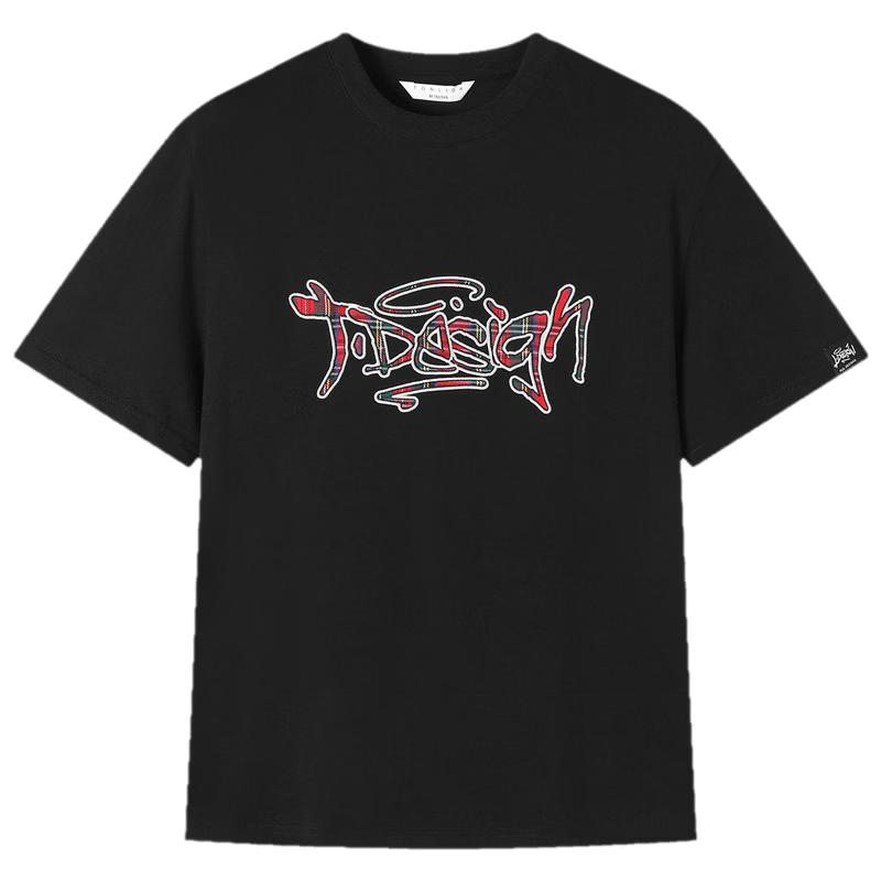 TonLion Women s Patch Embroidery T-Shirt S
