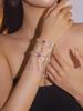 Townka Rhinestone Bracelet: Elegant Multilayer Design for Women, Perfect for Latin, Ballroom, or Belly Dance.
