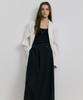 OCTETTE Summer-Wool Classic Wrap Skirts_Black