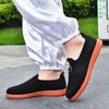 TUINANLE Black Breathable Mesh Barefoot Sneakers Wide Toe Box Zero Drop Minimalist Unisex Couple Casual Flat Shoes