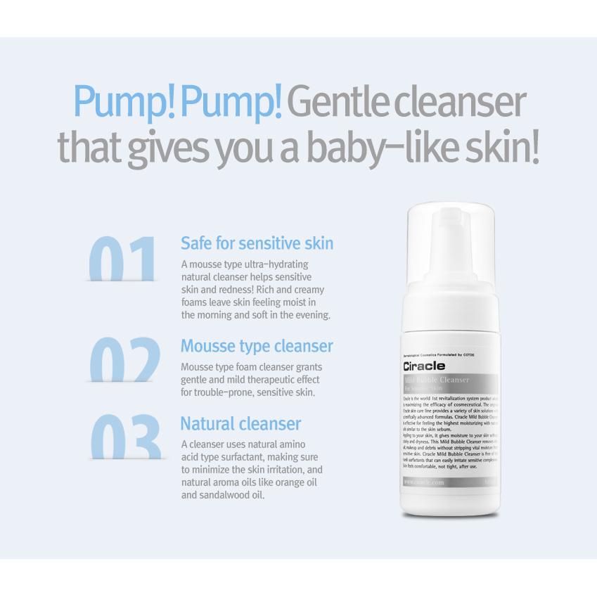 ciracle mild bubble cleanser