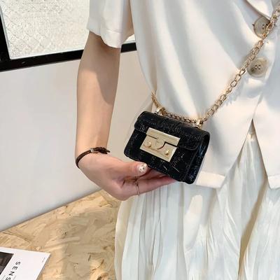 Bolsa feminina tendência bolsa de ombro feminina corrente bolsa feminina mini verão bolsas crossbody