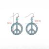 GemChic Women's New Vintage Flower Pattern Hollow Earrings Ethnic Fashion Hook Earrings Birthday Christmas Jewelry Gift