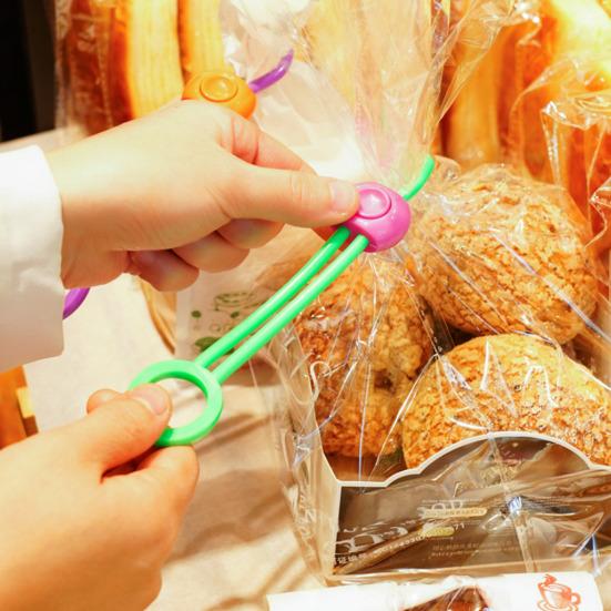 10/20/30/50 db Zárókötöző Újrafelhasználható Többcélú Cipzáras Kábelkötöző Élelmiszertasakokhoz Levehető Zárókábelek