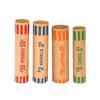 5/10Sets Assorted Color-Coded Coin Wrappers Preformed Coin Wrappers Rolls High Quality Material Kraft Paper Coin Wrapping Tubes