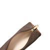 MICHAEL KORS Izzy Coated Canvas With Polyester Shoulder Bag Small Women's Dark Brown 32S6GZYC1B-BRONZO GHIANDA