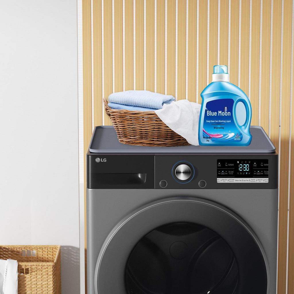 Washing Machine & Fridge Silicone Dust Protector: Heat-Resistant, Non-Slip, Multi-Functional Mat
