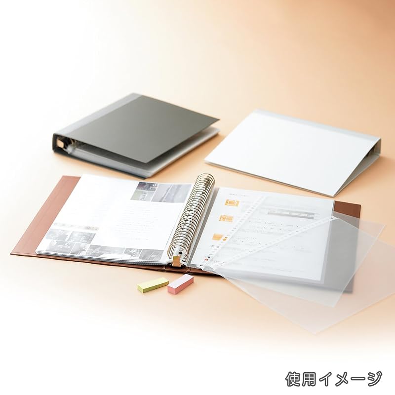 Maruman Loose-Leaf Binder A4 Double Lock 30-Hole Blue F949R-02