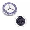 zrvmt3 2025 Hot Car Metal Flat Hood Emblem Front Badge For Mercedes Benz GLE GLC GLS CLS CLA GLA GLK ML C197 R231 X166 C217 C216 R172 C