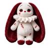 Gothic Plush Toy, Dark Stuffed Animal Doll for Halloween Collector Gift
