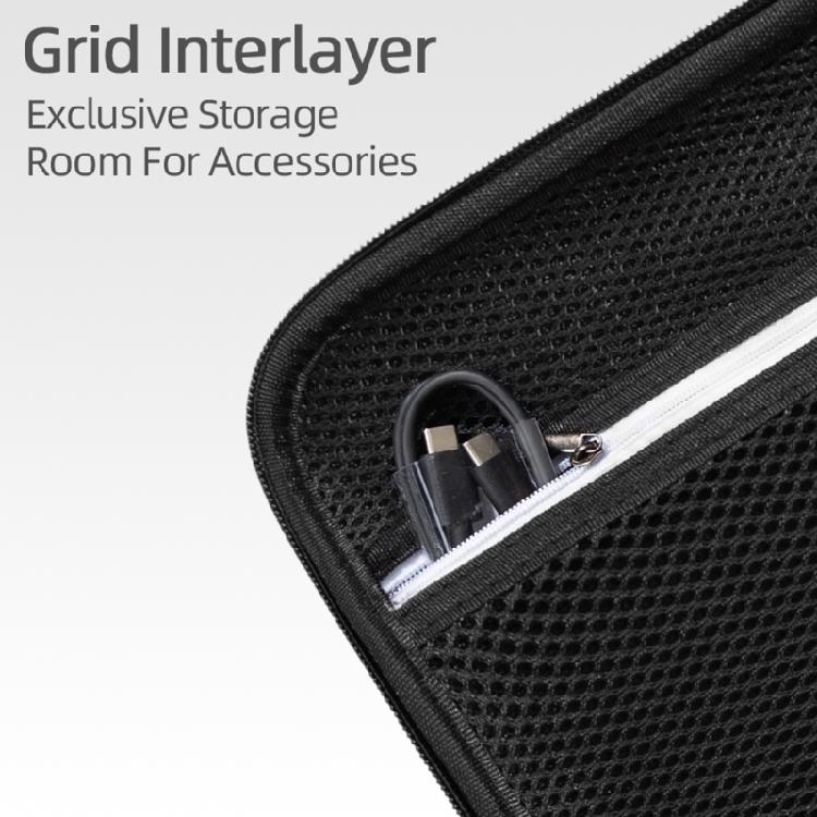 PU Hard Case For DJI Osmo Action 4 Camera Carrying Storage Case for Home Office