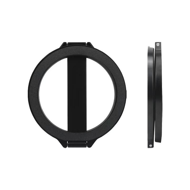 MagSafe Dual-Sided Magnetic Phone Holder: 360° Rotating, Strong Alloy Grip for Desktop Convenience
