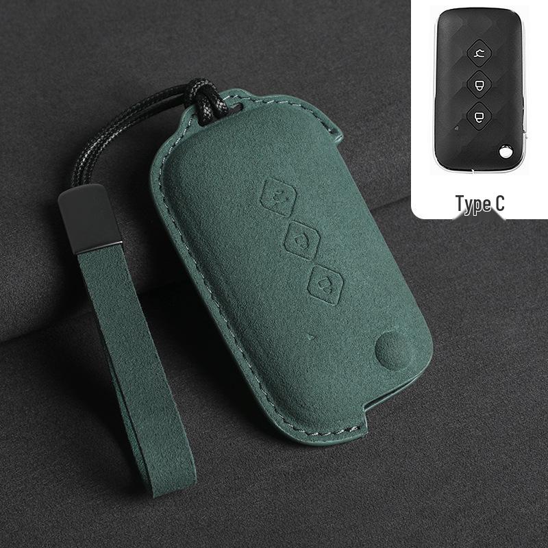 Compatible Suede Key Covers for Wuling Hongguang Mini EV, Bingo Hongguang S/S3 Mini Jiachen Xingchi