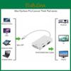 3-в-1 Адаптер Mini DP до HDMI, DVI, VGA з чіпсетом для Macbook Pro Air, Налаштування кількох моніторів