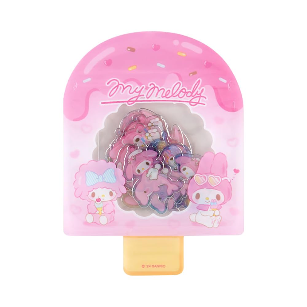 

Sanrio My Melody Summer x 9 x 5 Character 189758 Stickers, 12.2 cm,