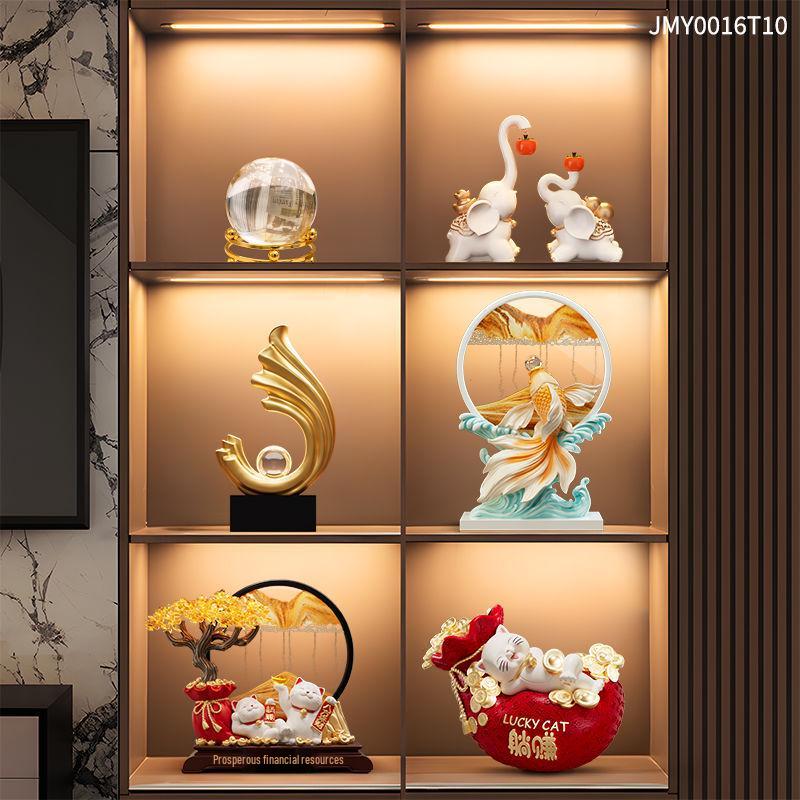 2025 Year of the Snake Luxurious Resin Hourglass Decompression Gift - Creative Quicksand Painting Ornament for Office