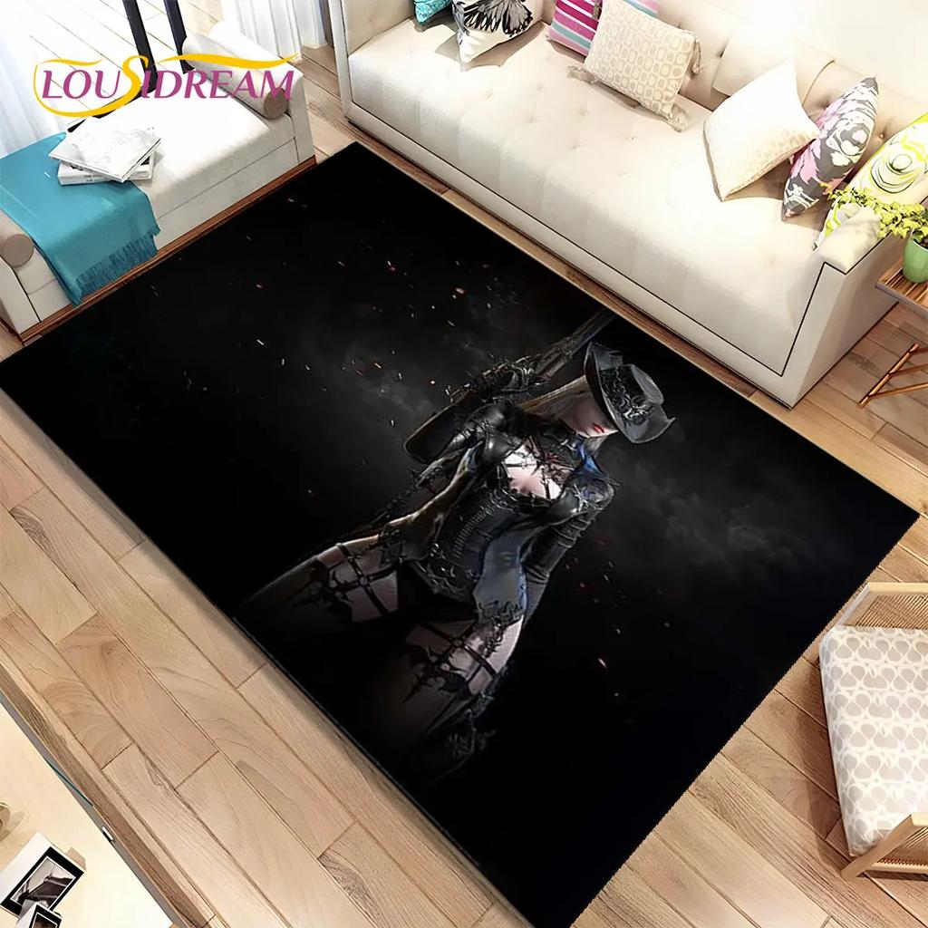 3D Lost Ark Game Gamer Cartoon Area Rug,Carpet Rug for Living Room Bedroom Sofa Doormat Decoration,kids Play Non-slip Floor Mat