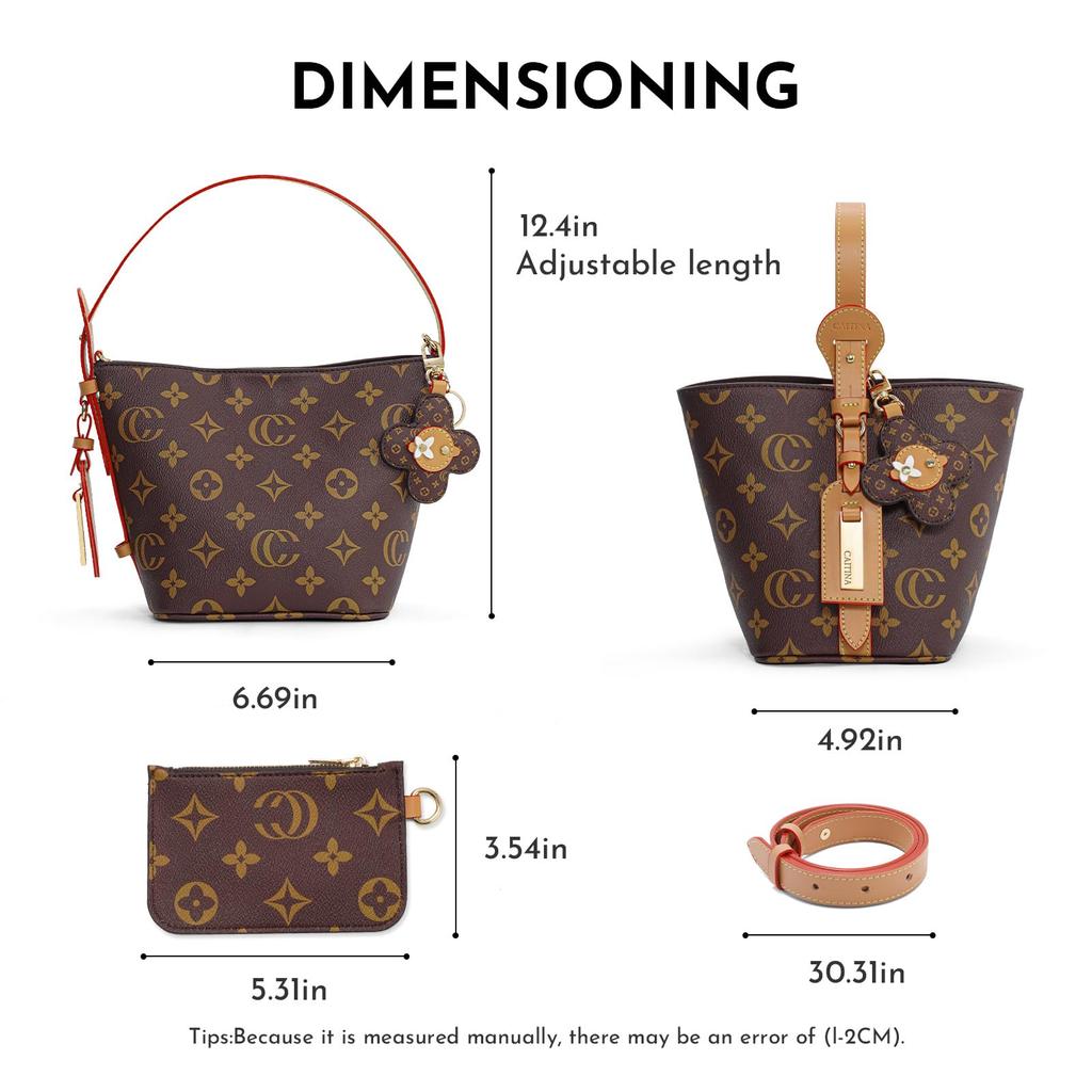 Damen Ledertasche, Große Kapazität, A4 Format, Leicht, Unterteilt, Standfest, 2-Wege, Umhängetasche, Crossbody-Tasche, Business, Pendeln, Anhänger