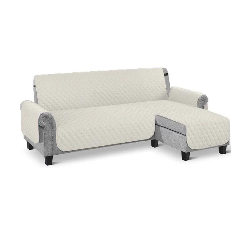 

One-piece L-shaped Sofa Cushion Sofa Cover Pet Dog/Kids/stains Sofa Mat Couch Slipcovers Living Room Furniture Protector Covers Right-S