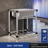 TLXT Commercial Integrated Stainless Steel Dishwashing Sink