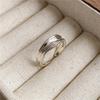 S925 Sterling Silver Irregular Metal Ring - Korean Minimalist Texture Design