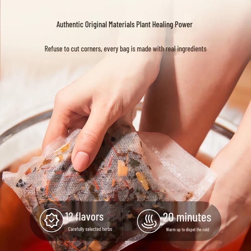 Aixiutang 12-Herbal Foot Soak Bags