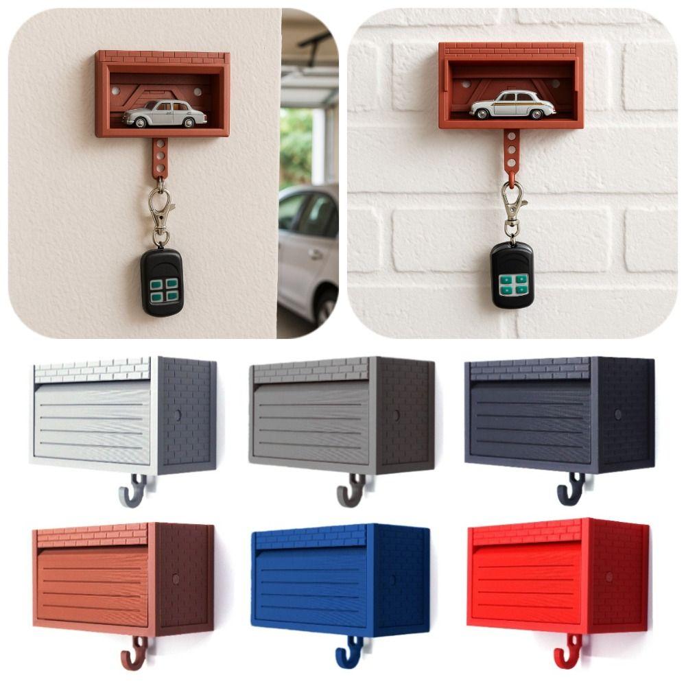 Creative Car Garage Key Holder with Opening Door Fun Key Organizer  Housewarming Gift