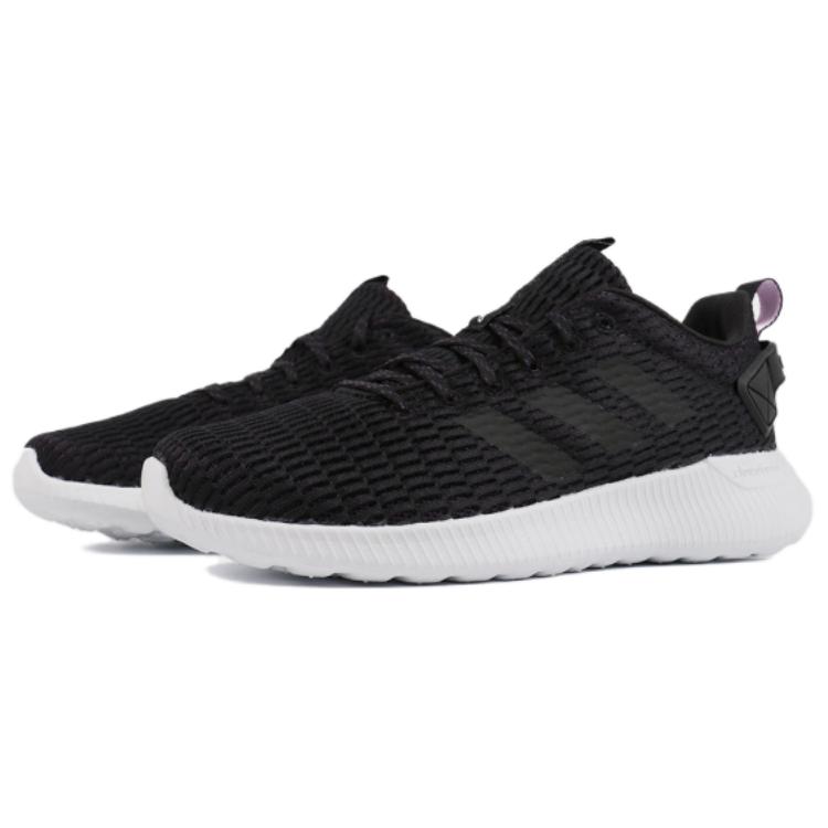 Adidas Neo Lite Racer Climacool Comfortable Non-Slip Breathable Low-Top Casual Shoes Women Sneaker Black F36753