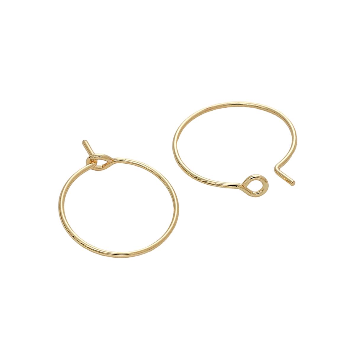 

Медные круглые серьги для изготовления ювелирных изделий своими руками, аксессуары для рукоделия 15mm 20pcs