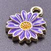 20 Pcs Little Daisy Pendant Metal Flower Pendant Charm Fashion Jewelry DIY Accessories for DIY Necklace Bracelet Earring