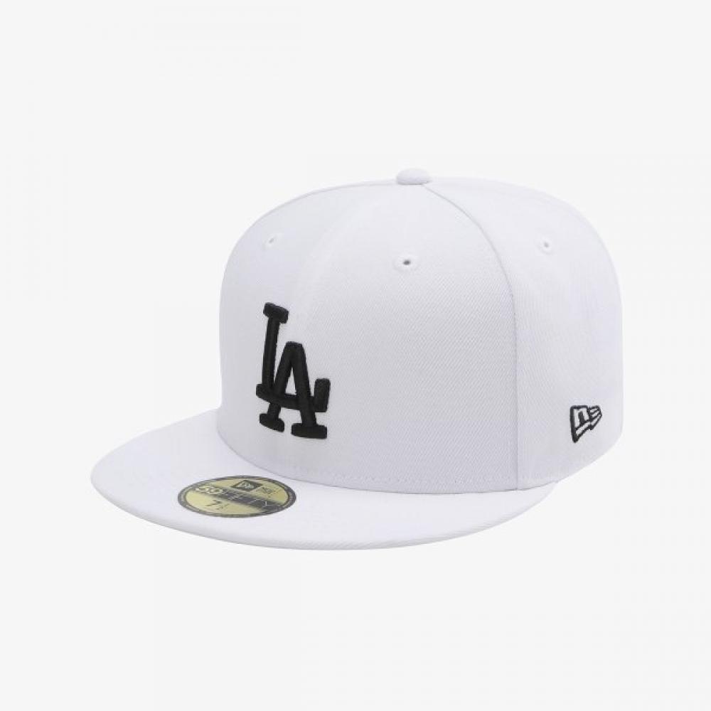 New Era Mlb La Dodgers Fitted Cap Optic White WHITE/738
